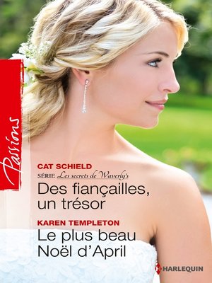 cover image of Des fiançailles, un trésor--Le plus beau Noël d'April